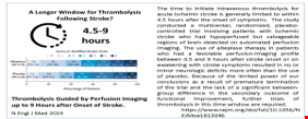Thrombolysis Guided by Perfusion Imaging up to 9 Hours after Onset of Stroke img